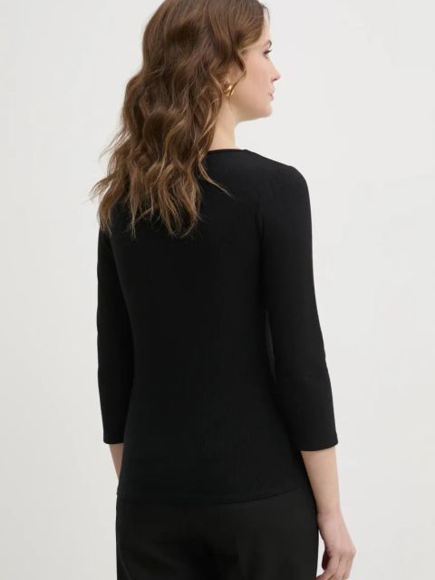 Morgan body TDOUNIA damskie kolor czarny odkryte plecy TDOUNIA