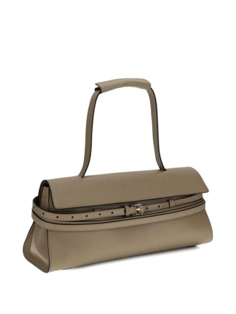 Moschino The tie me shoulder bag - Brown