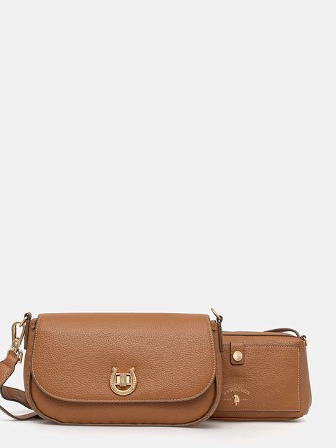 U.S. Polo Assn. torebka Middleton kolor brązowy BIU0M8871WVP - zdjęcie produktu nr 1