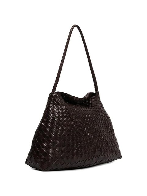 DRAGON DIFFUSION Santa Maria woven shoulder bag - Brown - zdjęcie produktu nr 1