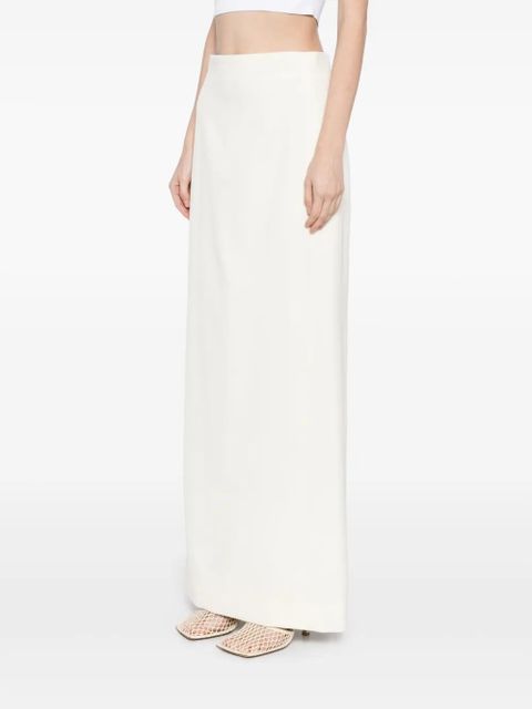 WARDROBE.NYC column skirt - White