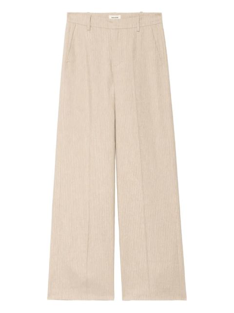 Zadig&Voltaire Panol pinstripe trousers - Neutrals - zdjęcie produktu nr 1