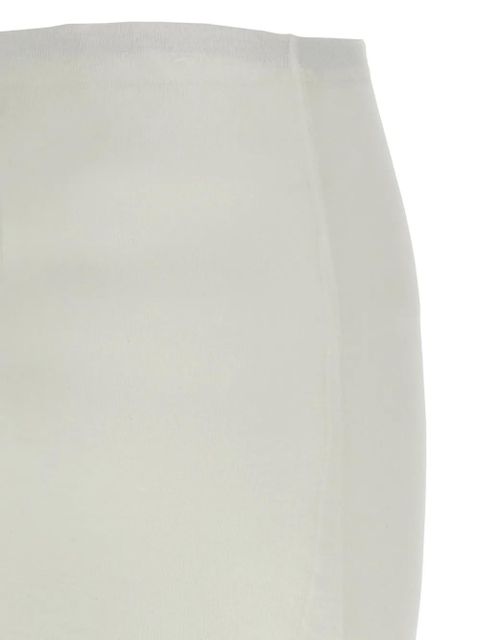 Jil Sander cotton midi skirt - White