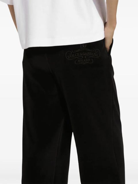 Dolce & Gabbana velvet trousers - Black - zdjęcie produktu nr 2