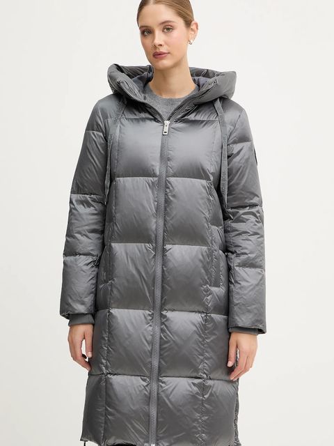 Mos Mosh kurtka puchowa damska kolor szary zimowa - zdjęcie produktu nr 1