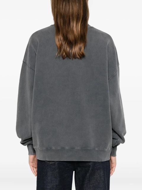 ANINE BING logo-print sweater - Grey