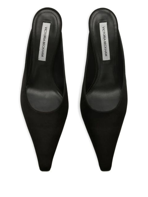 Victoria Beckham 75mm Sloan pointed-toe stiletto mules - Black