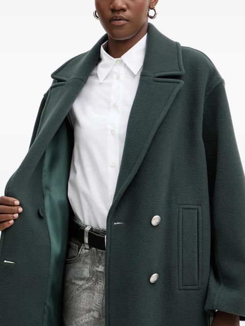 PINKO Camembert double-breasted coat - Green