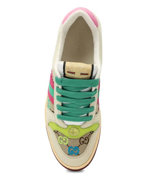 Gucci Screener GG embroidery sneakers - Neutrals