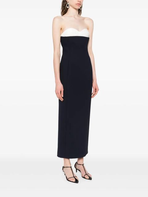 KHAITE Yael dress - Blue - zdjęcie produktu nr 2