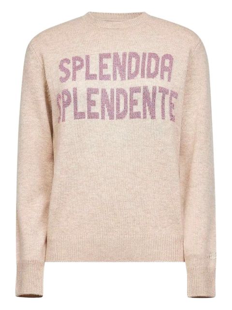 MC2 Saint Barth jacquard crew-neck sweater - Neutrals - zdjęcie produktu nr 1