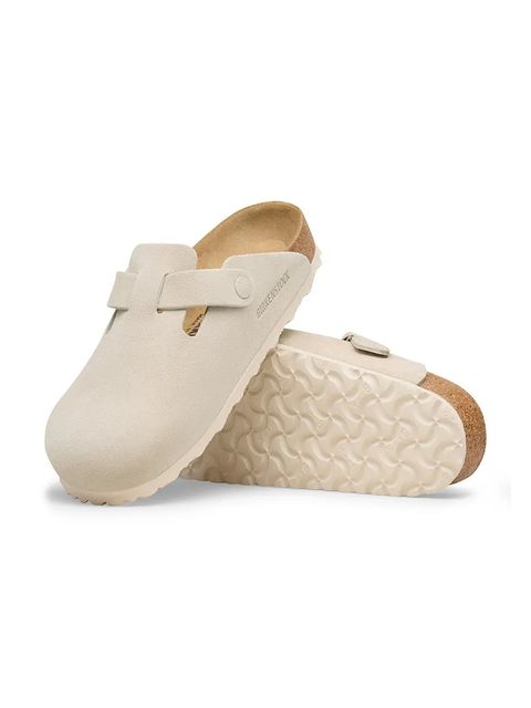 Birkenstock klapki zamszowe Boston
