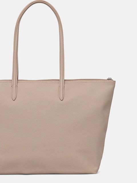 Lacoste torebka kolor beżowy NF1888PK