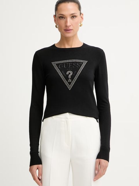 Guess sweter damski z wiskozą KATIE - zdjęcie produktu nr 1