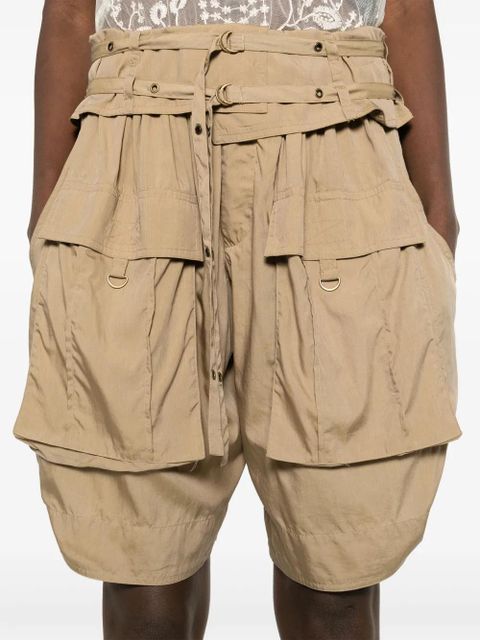 ISABEL MARANT Heidi cargo shorts - Brown