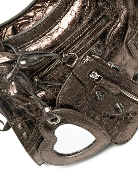 Balenciaga XS Neo Cagole metallic tote bag - Brown - zdjęcie produktu nr 2