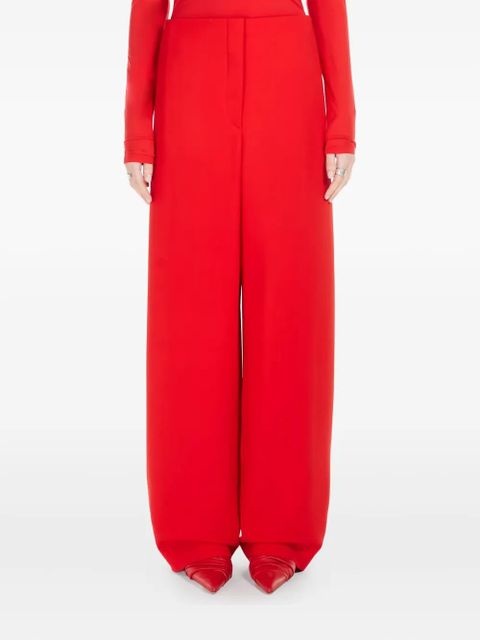 Sportmax panelled trousers - Red