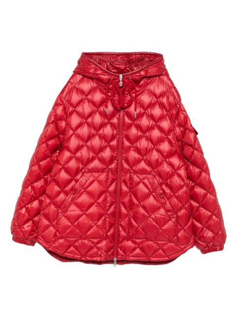 Moncler quilted hooded puffer jacket - Red - zdjęcie produktu nr 1