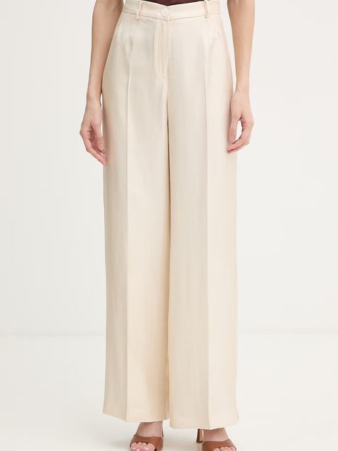 Haveone spodnie palazzo damskie z wiskozy - zdjęcie produktu nr 2