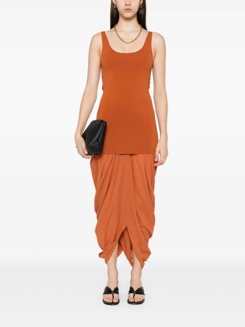 TOTEME cocoon tank dress - Orange - zdjęcie produktu nr 2