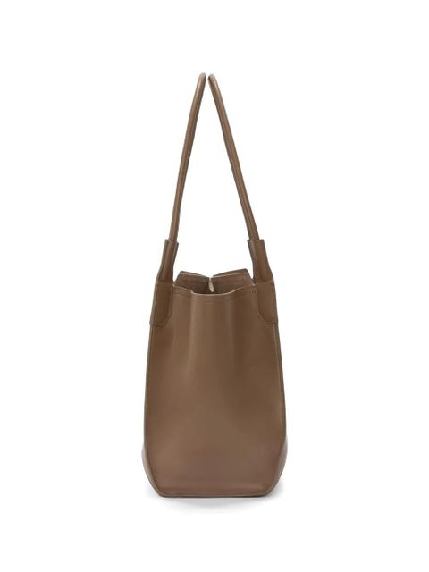 Victoria Beckham Victoria panelled leather tote bag - Brown