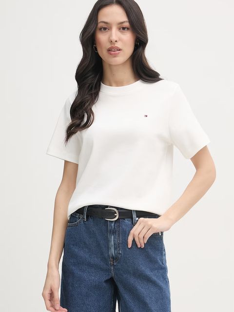 Tommy Hilfiger t-shirt damski bawełniany - zdjęcie produktu nr 2
