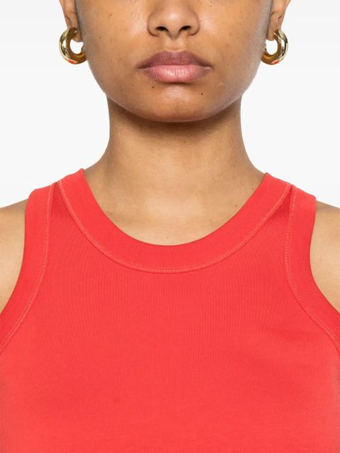 LouLou de Saison cotton tank top - Red