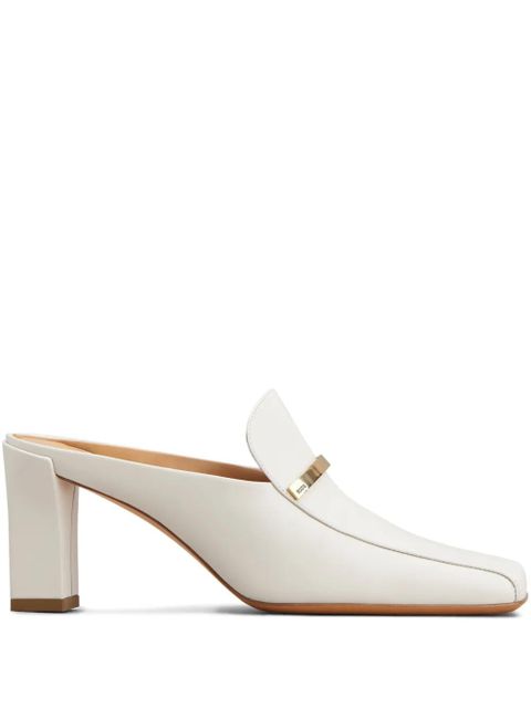 Tod's 70mm leather pumps - White - zdjęcie produktu nr 1