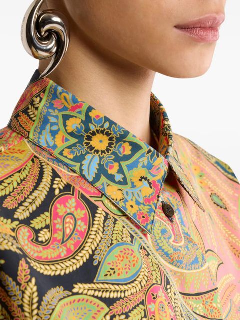 ETRO paisley-motif shirt - Neutrals