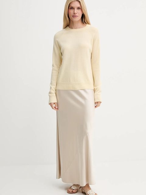 MUNTHE spódnica BARDOT kolor beżowy maxi prosta 247120224711 - zdjęcie produktu nr 2