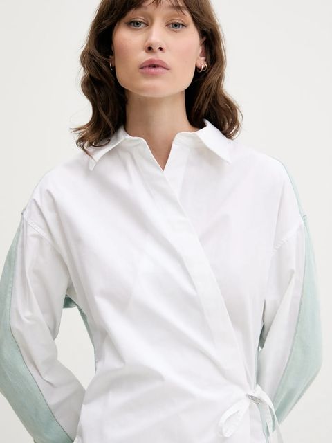 Diesel sukienka bawełniana D-ELPHI-DEN DRESS