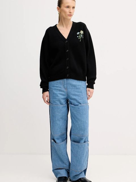 Kenzo kardigan wełniany Jungle Flower - zdjęcie produktu nr 1