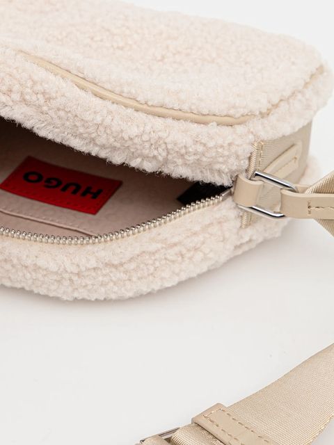 HUGO torebka kolor beżowy 50552297