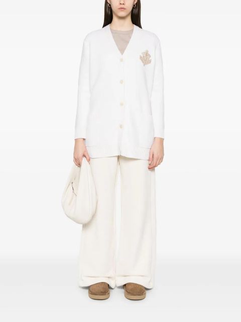 Max Mara Ravello cardigan - 1 WHITE - zdjęcie produktu nr 2