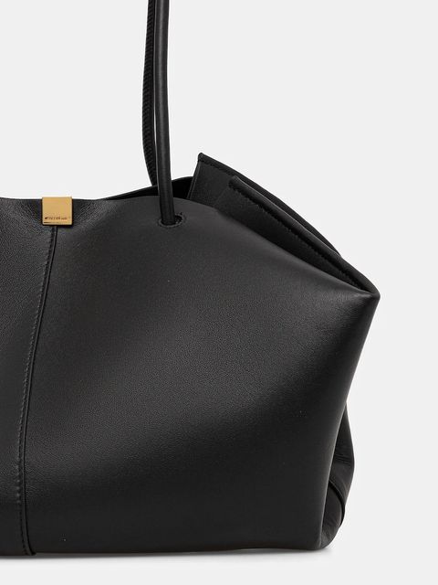 Coccinelle torebka skórzana Kamy kolor czarny E1 U2L 11 02 01