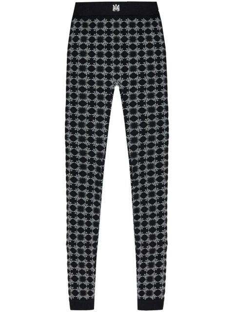 AMIRI Ma Quad-monogram leggings - Black - zdjęcie produktu nr 1