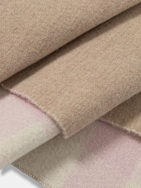 BOSS szalik z dodatkiem wełny damski kolor pomarańczowy gładki 50558654 - zdjęcie produktu nr 2