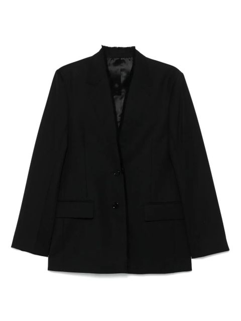 TOTEME raw-lapel blazer - Black - zdjęcie produktu nr 1