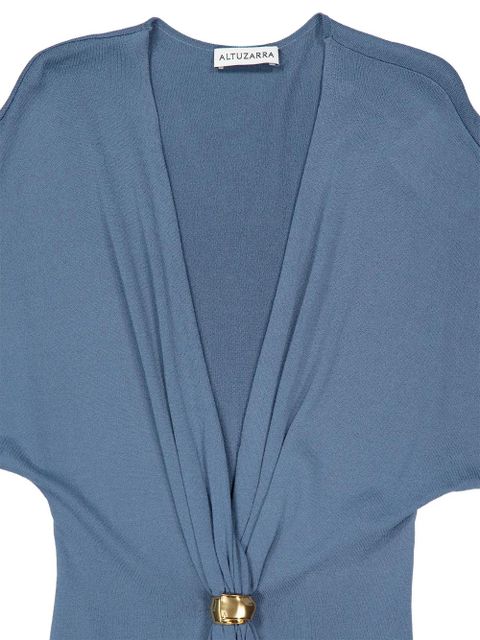 Altuzarra Rene V-neck dress - Blue