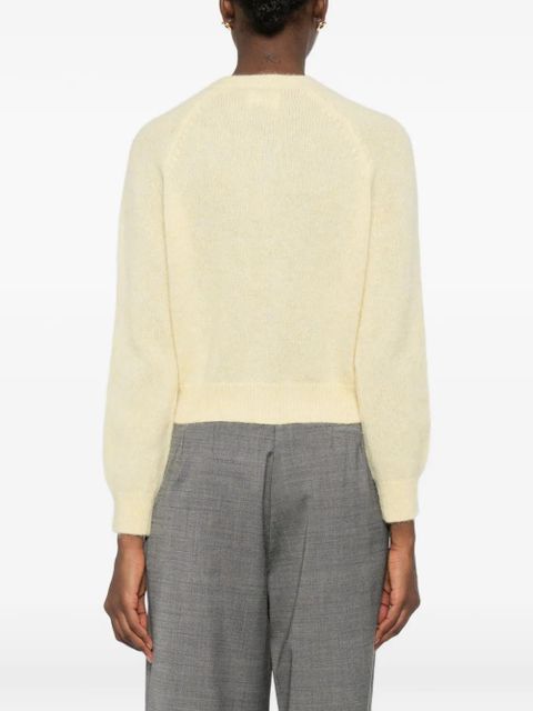 DÔEN Petra button-up cardigan - Yellow