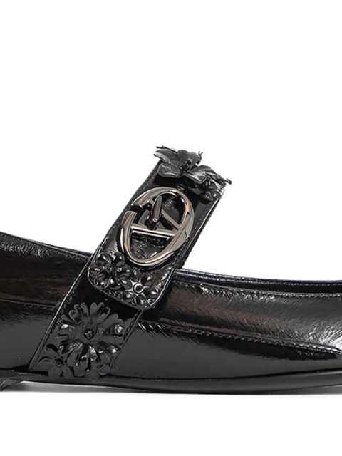 Valentino Garavani VLogo Locket ballet flats - Black - zdjęcie produktu nr 2