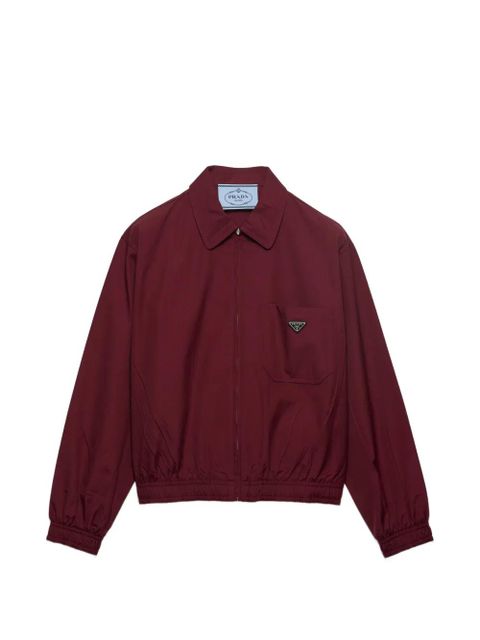 Prada poplin jacket - Red - zdjęcie produktu nr 1