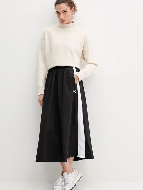 Puma bluza damska kolor beżowy gładka 688152 - zdjęcie produktu nr 2