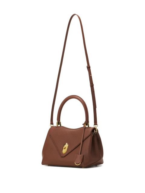Lanvin leather cross-body bag - Brown - zdjęcie produktu nr 2