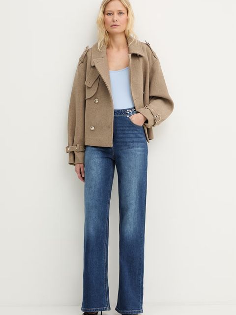 Morgan jeansy straight damskie - zdjęcie produktu nr 1