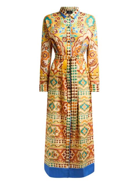 ETRO printed dress - Neutrals - zdjęcie produktu nr 1