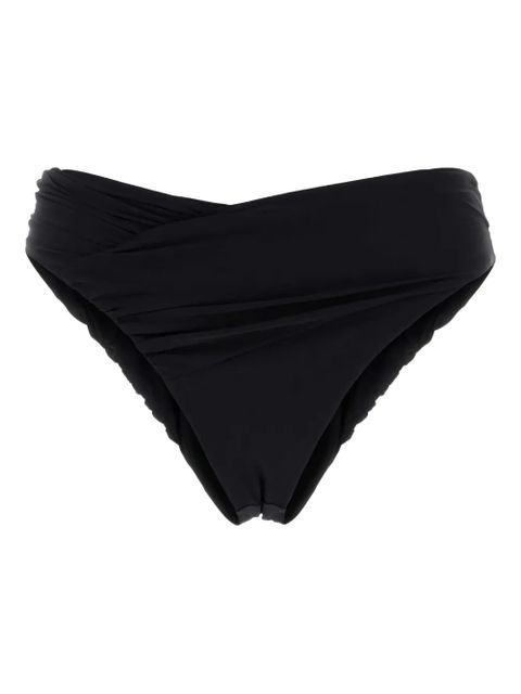Magda Butrym cross-front bikini bottom - Black - zdjęcie produktu nr 2