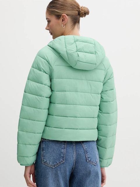 Calvin Klein Jeans kurtka kolor zielony przejściowa LV047C510G