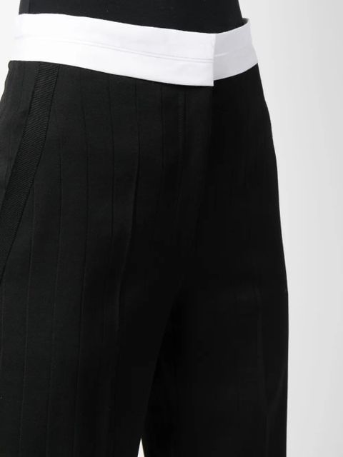 Victoria Beckham straight-leg trousers - Black