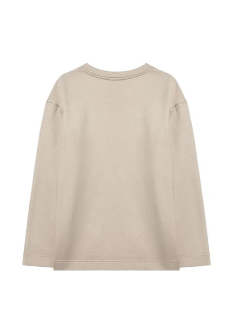 Max Mara embossed sweatshirt - Neutrals - zdjęcie produktu nr 2